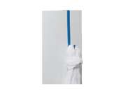 "Solo" Steel Over Door Easy Reach Hanging Hook - Indigo Blue