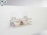 Bestlock Magic No Drilling Wall Mountable Kitchen Spice Rack