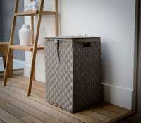 "Stan" Square Laundry Basket - Taupe