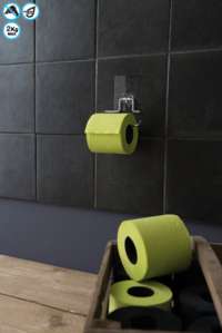 Bestlock Magic Wall Mountable Toilet Paper Roll Holder 