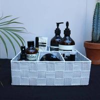 "Toronto" Drawer Organiser 5 Compartments White