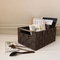 "Toronto" Medium Storage Basket – Brown