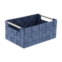 "Toronto" Small Storage Basket – Blue