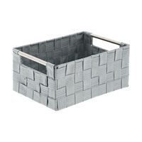 "Toronto" Small Storage Basket – Grey