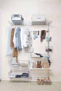 Walltech Dressing Room Double Storage Hook - Short