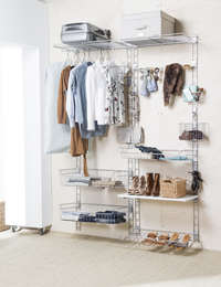 Walltech Dressing Room Storage Starter Kit