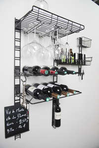 Walltech Garage Bottle Rack