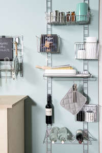 Walltech Kitchen Short Ladder Rack Storage Rail