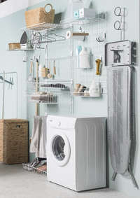 Walltech Utility Room Medium Storage Basket