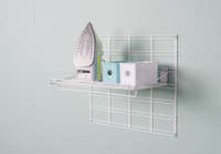 Walltech Utility Room Large Shelf with Hanging Rail