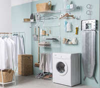 Walltech Utility Room Short Ladder Rack Storage Rail