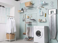 Walltech Utility Room Single Storage Hook - Short