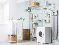 Walltech Utility Room Hanging Rail