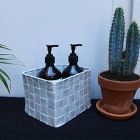 White basket "Toronto"