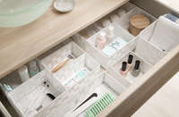 "Stan" Drawer Organiser with 3 Compartments - White