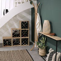 Set of 2 Copenhagen Stackable Cube Wine Racks