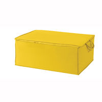 Yellow duvet storage bag