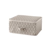 Daman Beige Storage Bag with Zip